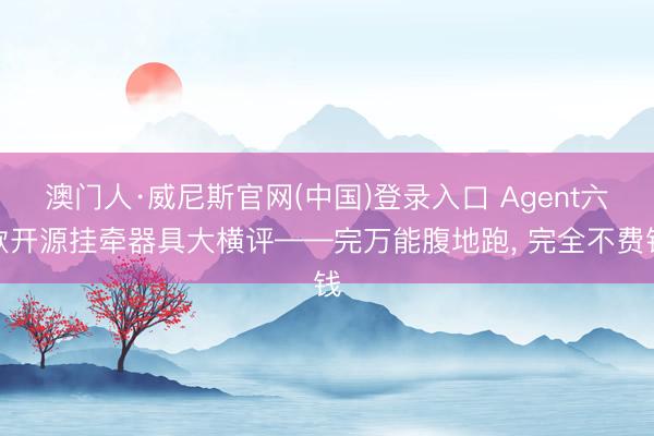 澳门人·威尼斯官网(中国)登录入口 Agent六款开源挂牵器具大横评——完万能腹地跑， 完全不费钱